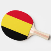 Raquette De Ping Pong Drapeau de la Belgique (Côté)
