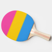 Raquette De Ping Pong Drapeau de la fierté Pansexual Falln (Côté)