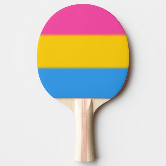 Raquette De Ping Pong Drapeau de la fierté Pansexual Falln (Devant)