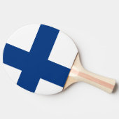 Raquette De Ping Pong Drapeau de la Finlande (Côté)