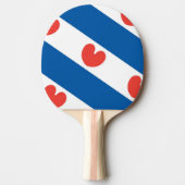 Raquette De Ping Pong Drapeau de la Frise (Devant)