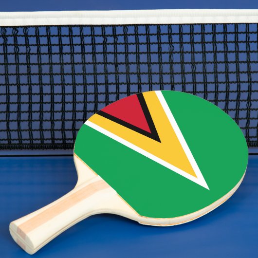Raquette De Ping Pong Drapeau de la Guyane (Insitu)