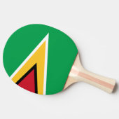 Raquette De Ping Pong Drapeau de la Guyane (Côté)