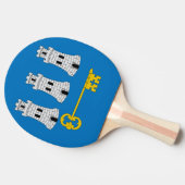Raquette De Ping Pong Drapeau de La Havane, Cuba Ping-Pong Paddle (Côté)