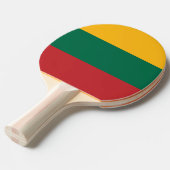 Raquette De Ping Pong Drapeau de la Lituanie (Devant Angle)