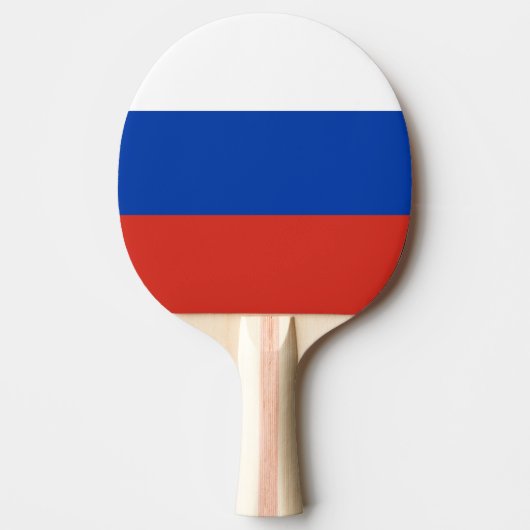 Raquette De Ping Pong Drapeau de la Russie (Devant)