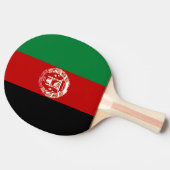 Raquette De Ping Pong Drapeau de l'Afghanistan (Côté)