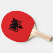 Raquette De Ping Pong Drapeau de l'Albanie (Côté)