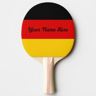 Raquette De Ping Pong Drapeau de l'Allemagne - Deutschland
