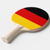 Raquette De Ping Pong Drapeau de l'Allemagne - Deutschland (Devant Angle)