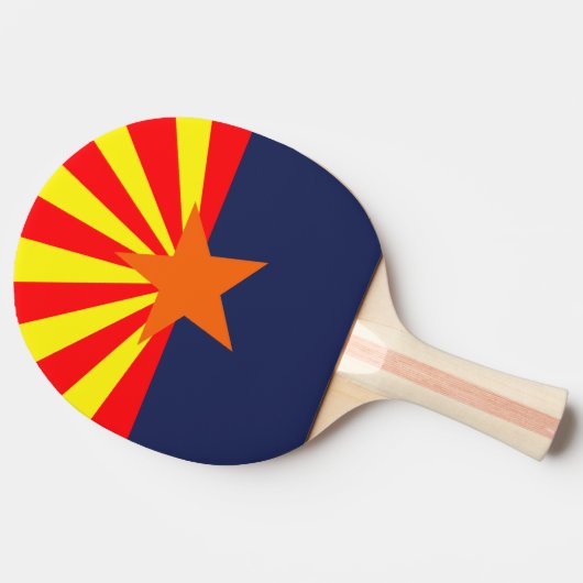 RAQUETTE DE PING PONG DRAPEAU DE L'ARIZONA (Côté)