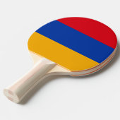 Raquette De Ping Pong Drapeau de l'Arménie (Devant Angle)