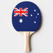 Raquette De Ping Pong Drapeau de l'Australie (Dos)
