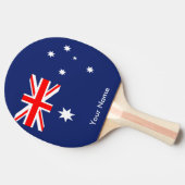 Raquette De Ping Pong Drapeau de l'Australie (Côté)