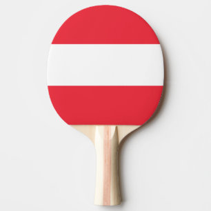 Raquette De Ping Pong Drapeau de l'Autriche