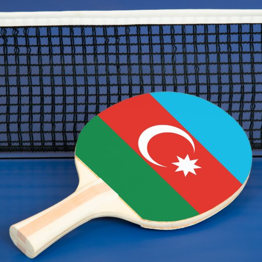 Raquette De Ping Pong Drapeau de l'Azerbaïdjan (Insitu)