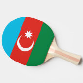 Raquette De Ping Pong Drapeau de l'Azerbaïdjan (Côté)