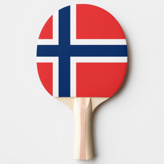 Raquette De Ping Pong Drapeau de Norway (Devant)