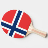 Raquette De Ping Pong Drapeau de Norway (Côté)