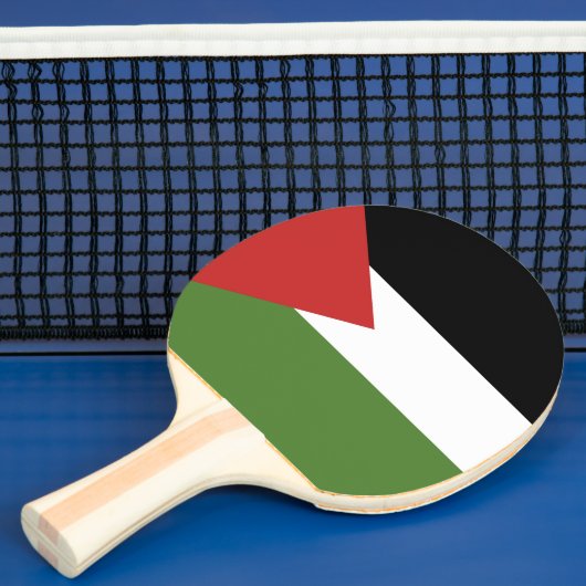 Raquette De Ping Pong Drapeau de Palestine (Insitu)