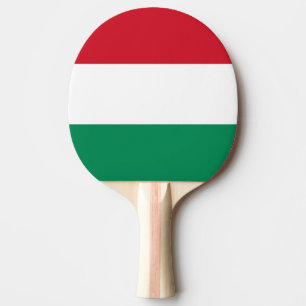 Raquette De Ping Pong Drapeau de palette de ping-pong de la Hongrie