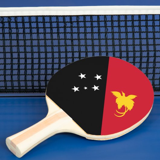 Raquette De Ping Pong Drapeau de Papouasie-Nouvelle-Guinée (Insitu)