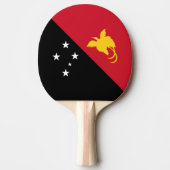 Raquette De Ping Pong Drapeau de Papouasie-Nouvelle-Guinée (Devant)