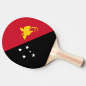 Raquette De Ping Pong Drapeau de Papouasie-Nouvelle-Guinée (Côté)