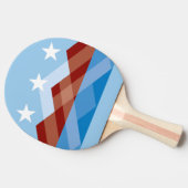 Raquette De Ping Pong Drapeau de Peoria, Arizona (Côté)