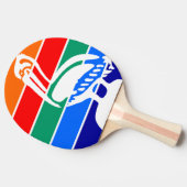 Raquette De Ping Pong Drapeau de Saint-Pétersbourg, Floride (Côté)