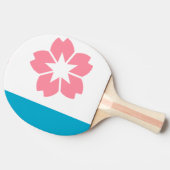 Raquette De Ping Pong Drapeau de Salem, Oregon (Côté)