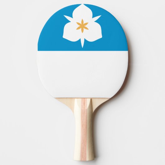 Raquette De Ping Pong Drapeau de Salt Lake City, Utah (Devant)