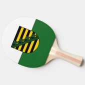 Raquette De Ping Pong Drapeau de Saxe Ping-Pong Paddle (Côté)