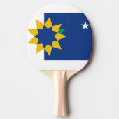 Raquette De Ping Pong Drapeau de Topeka, Kansas (Devant)