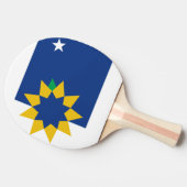 Raquette De Ping Pong Drapeau de Topeka, Kansas (Côté)