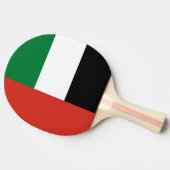 Raquette De Ping Pong Drapeau des Émirats arabes unis (Côté)