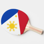 Raquette De Ping Pong Drapeau des Philippines (Côté)