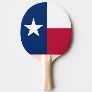 Raquette De Ping Pong Drapeau d'État du Texas