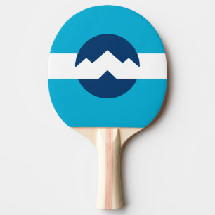 Raquette De Ping Pong Drapeau d'Ogden, Utah