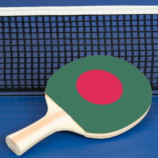 Raquette De Ping Pong Drapeau du Bangladesh (Insitu)