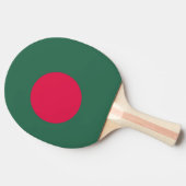 Raquette De Ping Pong Drapeau du Bangladesh (Côté)