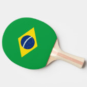 Raquette De Ping Pong Drapeau du Brésil (Côté)