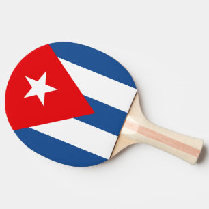 Raquette De Ping Pong Drapeau du Cuba