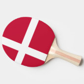 Raquette De Ping Pong Drapeau du Danemark (Côté)
