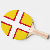 Raquette De Ping Pong Drapeau du Dorset (Côté)
