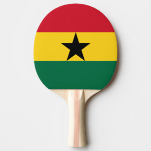 Raquette De Ping Pong Drapeau du Ghana