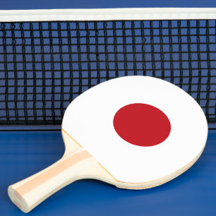 Raquette De Ping Pong Drapeau du Japon