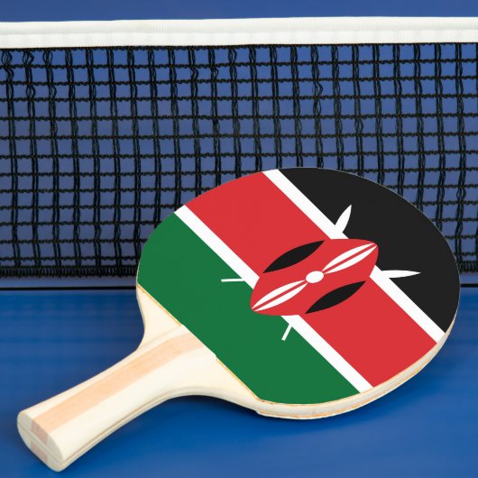 Raquette De Ping Pong Drapeau du Kenya (Insitu)