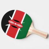 Raquette De Ping Pong Drapeau du Kenya (Côté)