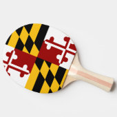 Raquette De Ping Pong Drapeau du Maryland (Côté)